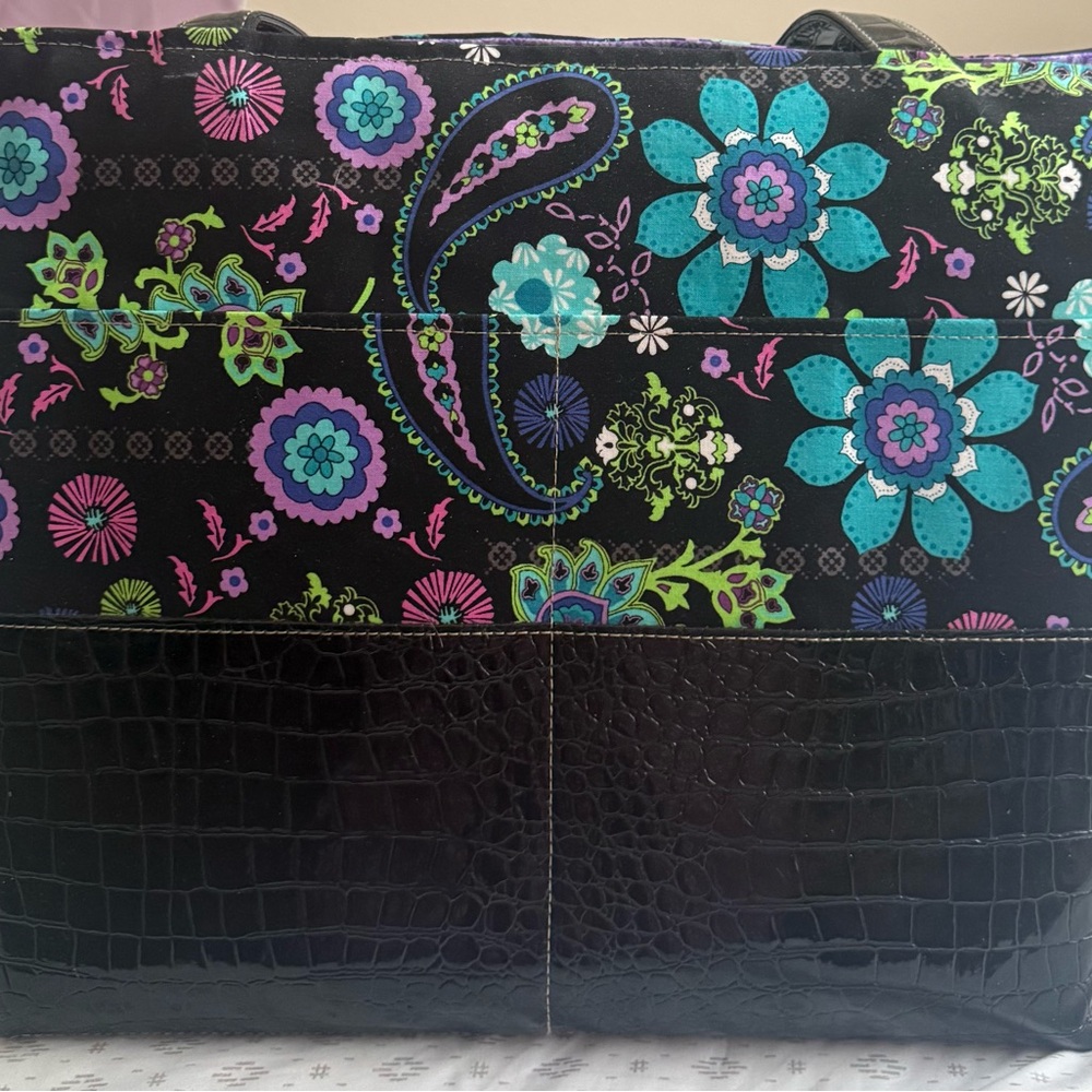 Floral Patterned Women's Bag